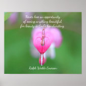 Bloeding Hartslag Poster (Voorkant)