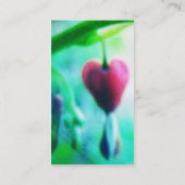 Bloeding Hartslag Visitekaartje (Achterkant)