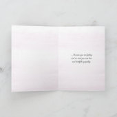 Bloeding Hartsympathie Bedankkaart (Binnen)