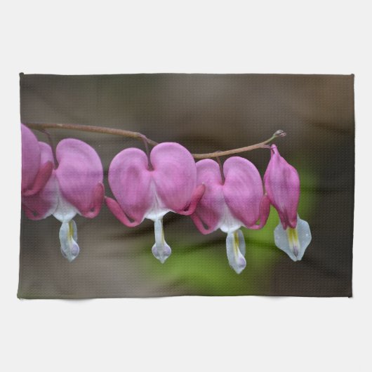 Bloeding Heart Kitchen Towel Theedoek (Horizontaal)