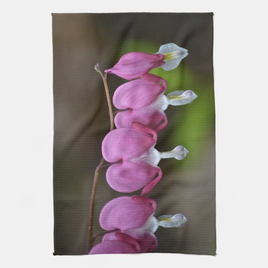 Bloeding Heart Kitchen Towel Theedoek (Verticaal)