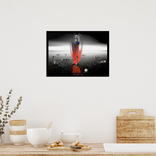 bloeding poster (Keuken)