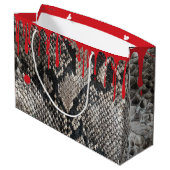 Bloeding Python Snake Skin - Halloween Fun Groot Cadeauzakje (Achterkant Gekanteld)