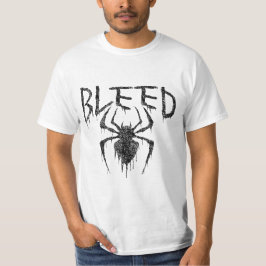 Bloeding Spider Smelt Down – Donkere Druppel Esthe T-shirt