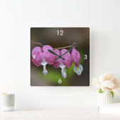 Bloeding Wandwand Vierkante Klok (Huis)