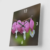 Bloeding Wandwand Vierkante Klok (Hoek)