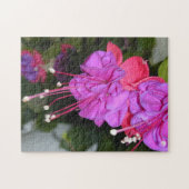 Bloedingen Harten Fuschia Puzzle Legpuzzel (Horizontaal)