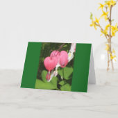 Bloedingshart - Landschap Wenskaart Kaart (Gele Bloem)