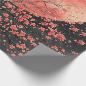 Bloedinmaan Sakura Inktwassing (2) Cadeaupapier (Hoek)