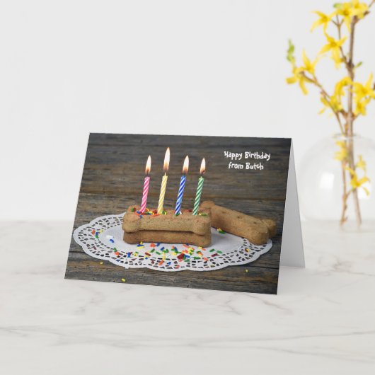 Bloedkaarsen in de Kaart van het Dog Bone (Gele Bloem)