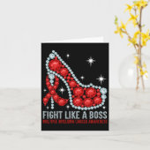 Bloedkanker als multipel myeloom bij vrouwen kaart (Gele Bloem)