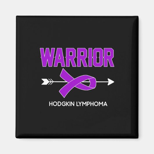 Bloedkanker Awareness Outfit Hodgkin Lymfoom Oorlo Magneet (Voorkant)