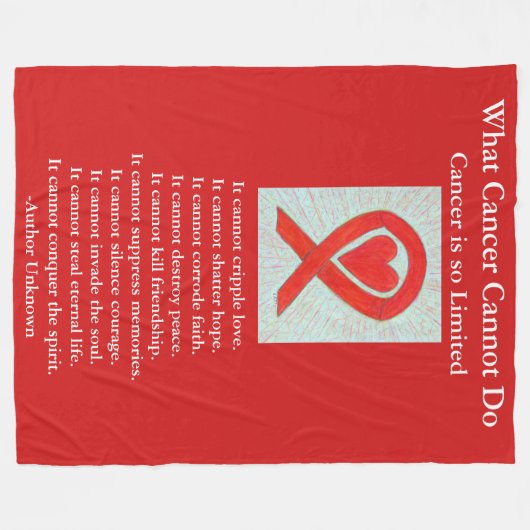 Bloedkanker Bewustmaking Koolstofdeklagen Fleece Deken (Voorkant (Horizontaal))