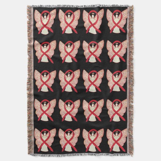 Bloedkanker Bewustmakings rond de borst Deken (Voorkant Verticaal)