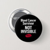 Bloedkanker Bewustzijn Leukemie Lymfoom Overlevend Ronde Button 5,7 Cm (Voorkant /achterkant)