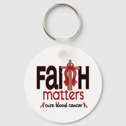 Bloedkanker Faith Materie 1 Sleutelhanger (Voorkant)