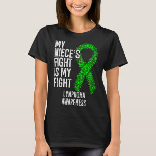Bloedkanker Het gevecht van mijn nichtje is mijn v T-shirt