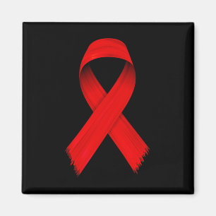 Bloedkanker HIVAIDS Awareness Red Ribbon Week Awa Magneet