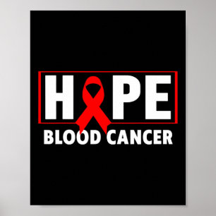 Bloedkanker - Hope Blood Cancer Awareness Poster