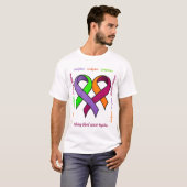 Bloedkanker in combinatie met T-shirt (Voorkant volledig)