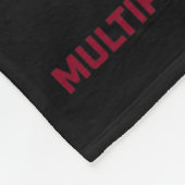 Bloedkanker Krijger Multipel Myeloom Bewustzijn Pr Fleece Deken (Hoek)