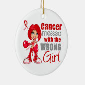 Bloedkanker met een verkeerd meisje.png keramisch ornament (Rechts)