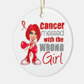 Bloedkanker met een verkeerd meisje.png keramisch ornament (Links)