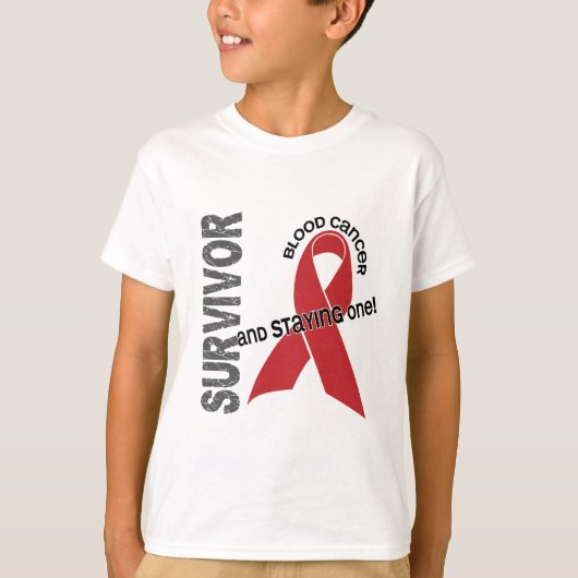 Bloedkanker Overleving T-shirt (Voorkant)