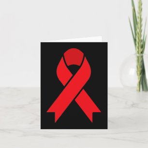 Bloedkanker Red Ribbon Week Awareness HIVAIDS AWA Kaart