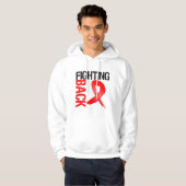 Bloedkanker Rugvechten Hoodie (Voorkant volledig)