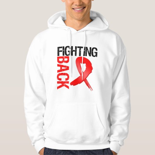 Bloedkanker Rugvechten Hoodie (Voorkant)