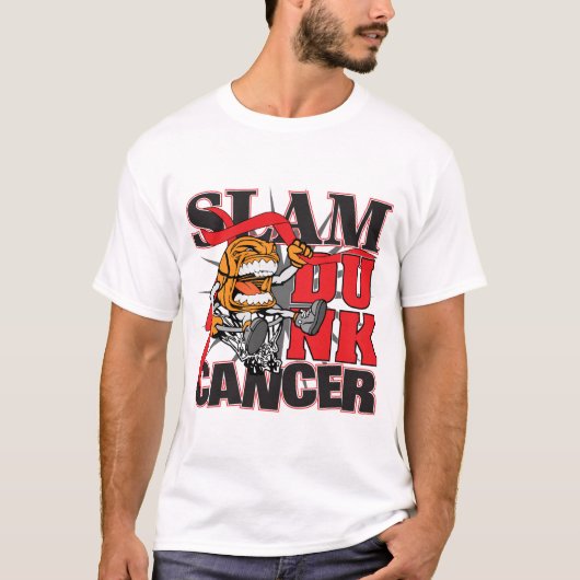Bloedkanker - Slam Dunk Cancer T-shirt (Voorkant)