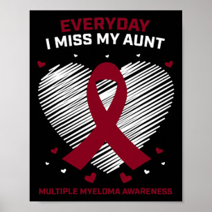 Bloedkanker Ter Nagedachtenis Aan Mijn Tante Multi Poster