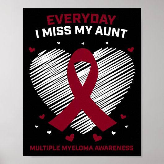 Bloedkanker ter nagedachtenis van mijn tante multi poster (Voorkant)