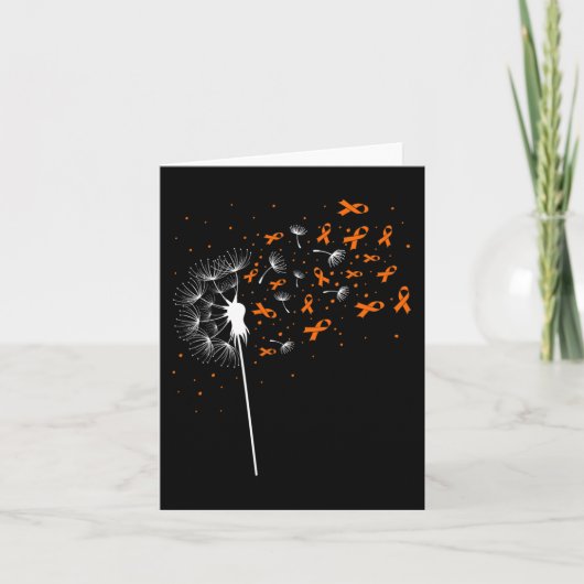 Bloedkanker voor vrouwen kaart (Voorkant)