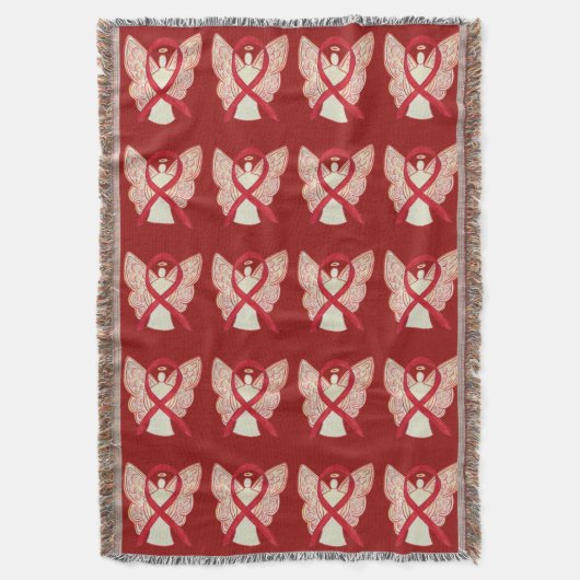 Bloedkankerbewustwording Kunstdekletjes Deken (Voorkant Verticaal)