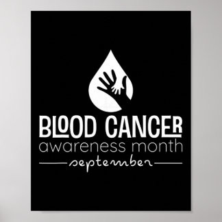 Bloedkankerbewustzijnsmaand Waargenomen Elke Sep Poster