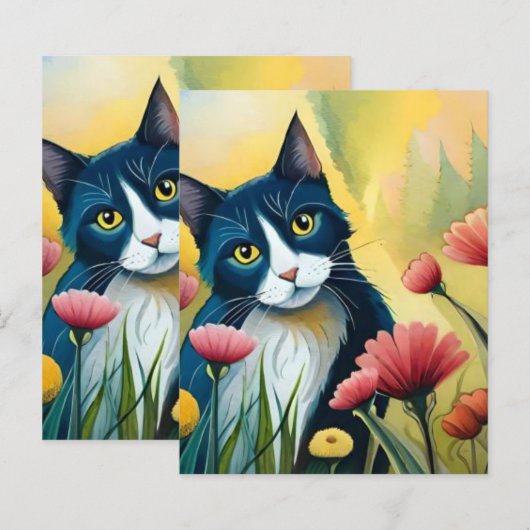 Bloedkat (Voorkant / Achterkant)