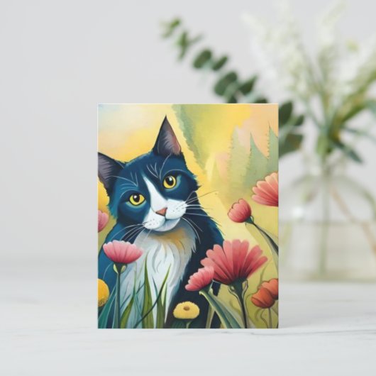 Bloedkat (Staand voorkant)