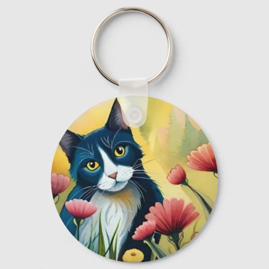 Bloedkat Sleutelhanger (Voorkant)