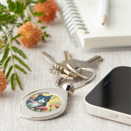 Bloedkat Sleutelhanger (Zijkant)