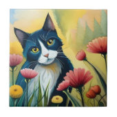 Bloedkat Tegeltje (Voorkant)