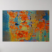 Bloedkleuren 100 jaar rust en verf poster (Voorkant)