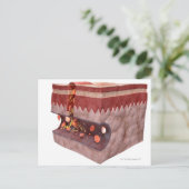 Bloedklokvorming Briefkaart (Staand voorkant)