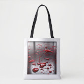 bloedklonter tote bag (Voorkant)