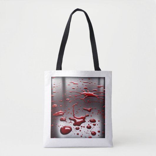 bloedklonter tote bag (Voorkant)
