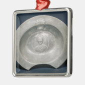 Bloedkool, Frans, 15e eeuw, voetzool Metalen Ornament (Links)