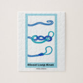 Bloedleng Knot (Knotology Knot Instruction) Legpuzzel (Verticaal)