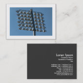 Bloedlichten (grens) visitekaartje (Voorkant / Achterkant)