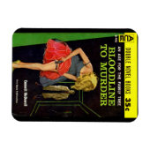 Bloedlijn naar Murder pulp cover Magneet (Horizontaal)